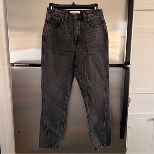 A&F Black Wash Denim Jeans